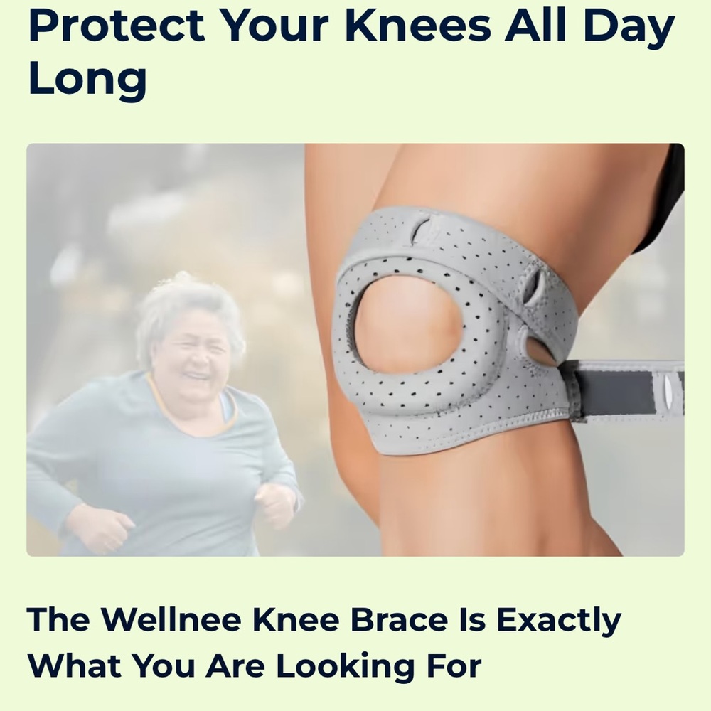 Gray Knee Brace for Women